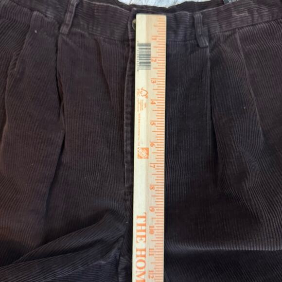 VTG Corduroy Pants Colours Alexander Julian 34* Preppy Grandpacore Pleated Cords - Picture 11 of 11